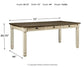 Bolanburg Rectangular Dining Room Table