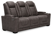 Load image into Gallery viewer, HyllMont PWR REC Sofa with ADJ Headrest
