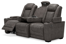 Load image into Gallery viewer, HyllMont PWR REC Sofa with ADJ Headrest
