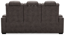 Load image into Gallery viewer, HyllMont PWR REC Sofa with ADJ Headrest
