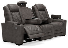 Load image into Gallery viewer, HyllMont PWR REC Sofa with ADJ Headrest
