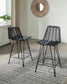 Angentree Upholstered Barstool (2/CN)