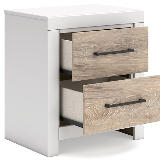 Charbitt Two Drawer Night Stand