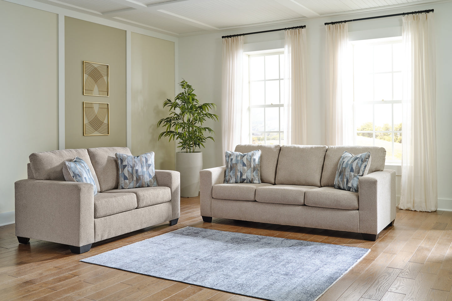 Deltona Sofa and Loveseat