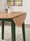 Gesthaven Round DRM Drop Leaf Table