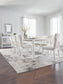 Chalanna Dining Table and 8 Chairs