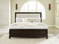 Neymorton California King Upholstered Panel Bed