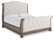 Load image into Gallery viewer, Ardenfield King Upholstered Sleigh Bed
