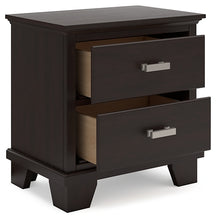 Load image into Gallery viewer, Covetown Twin Panel Bed with Mirrored Dresser, Chest and Nightstand
