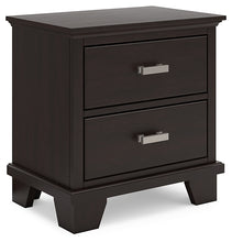 Load image into Gallery viewer, Covetown Twin Panel Bed with Nightstand
