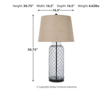 Load image into Gallery viewer, Sharmayne Glass Table Lamp (1/CN)
