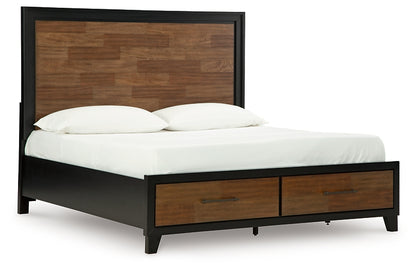 Kraeburn  Panel Storage Bed