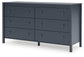 Simmenfort Full Panel Headboard with Dresser, Chest and Nightstand