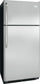 Frigidaire 18 cf Top Freezer Refrigerator in Stainless Steel