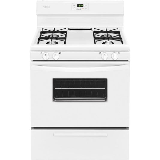 Frigidaire 30 in 4.2 cf gas range in White