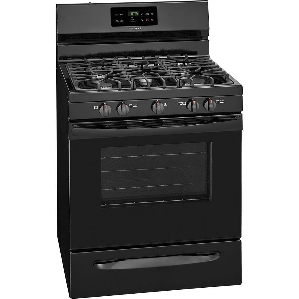 Frigidaire 5 Burner Gas Range Black