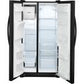 Frigidaire Side By Side Refrigerator in Black