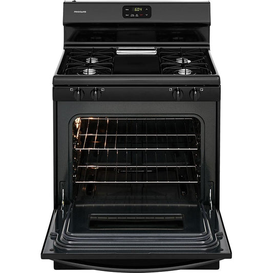 Frigidaire 30 in 4.2 cf gas range in Black