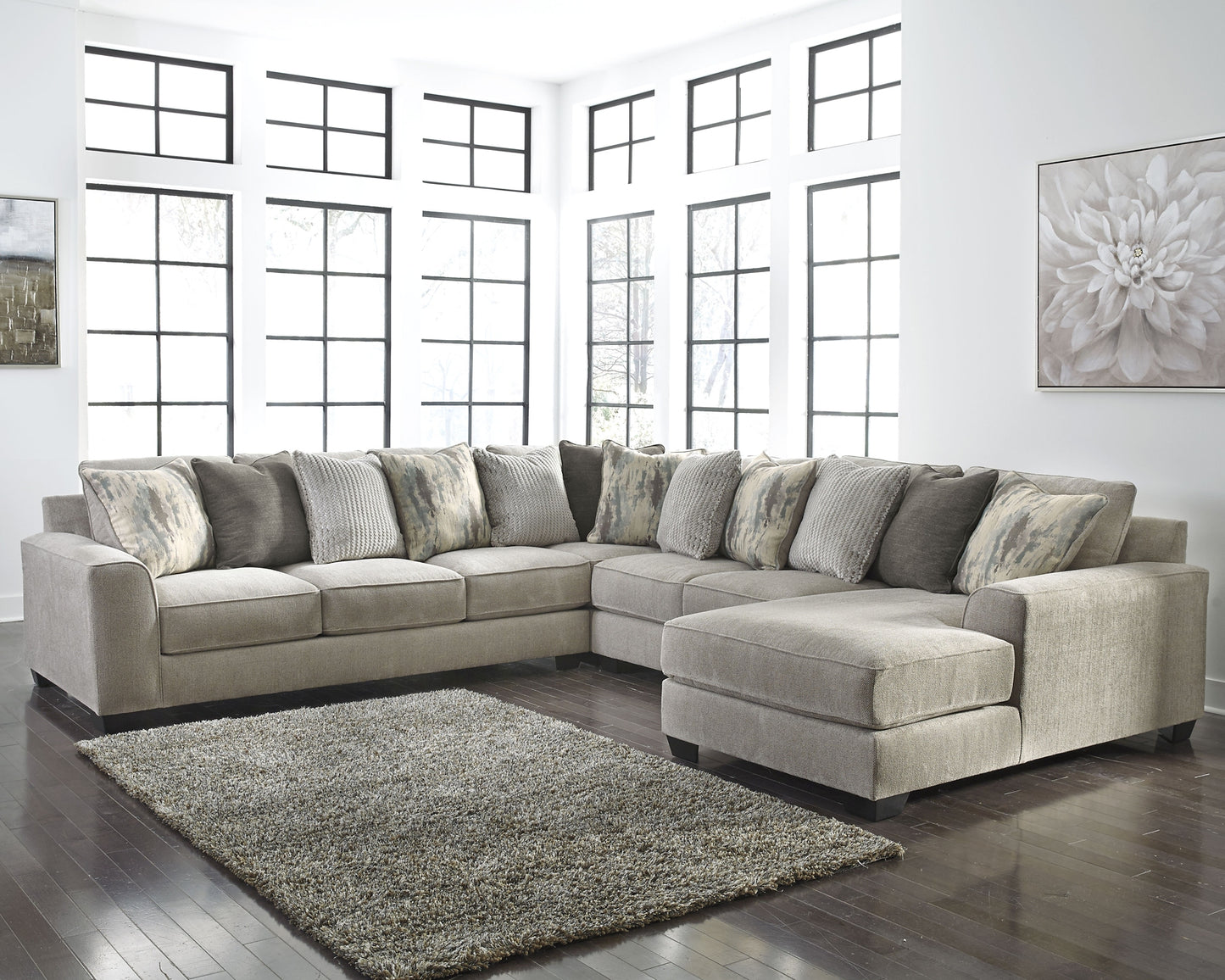 Ardsley 4-Piece Sectional with Chaise