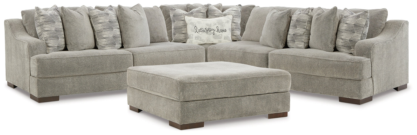 Bayless 3-Piece Sectional with Ottoman