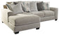 Ardsley 2-Piece Sectional with Ottoman