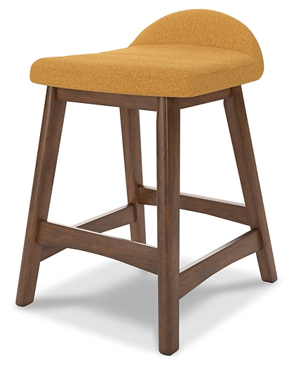 Lyncott Upholstered Barstool (2/CN)