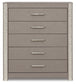 Surancha Five Drawer Wide Chest