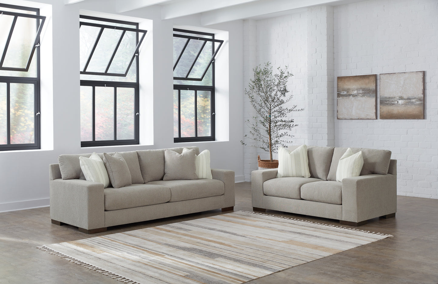 Maggie Sofa, Loveseat, Chair and Ottoman