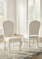 Arlendyne Dining Table and 4 Chairs with Storage