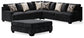 Lavernett 3-Piece Sectional with Ottoman