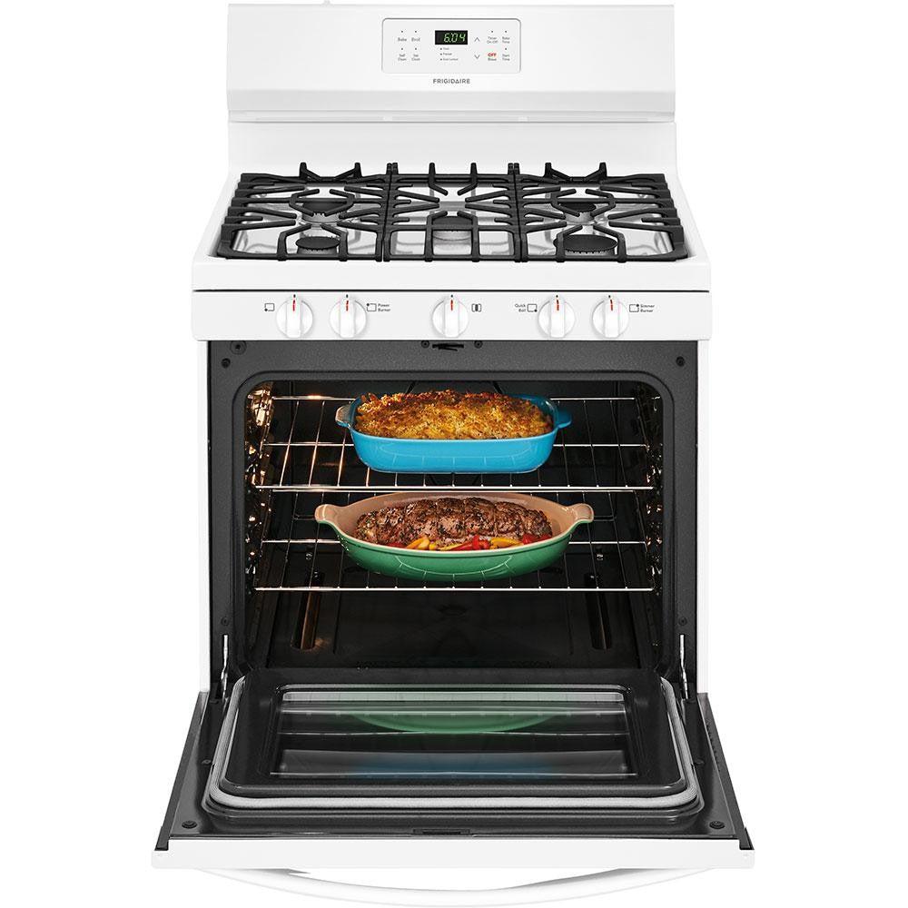 Frigidaire 5 Burner Gas Range White