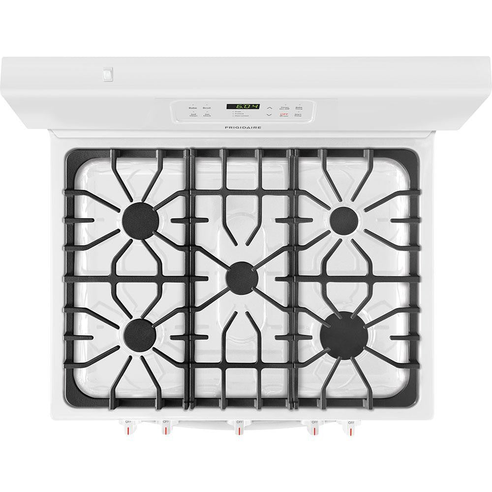 Frigidaire 5 Burner Gas Range White