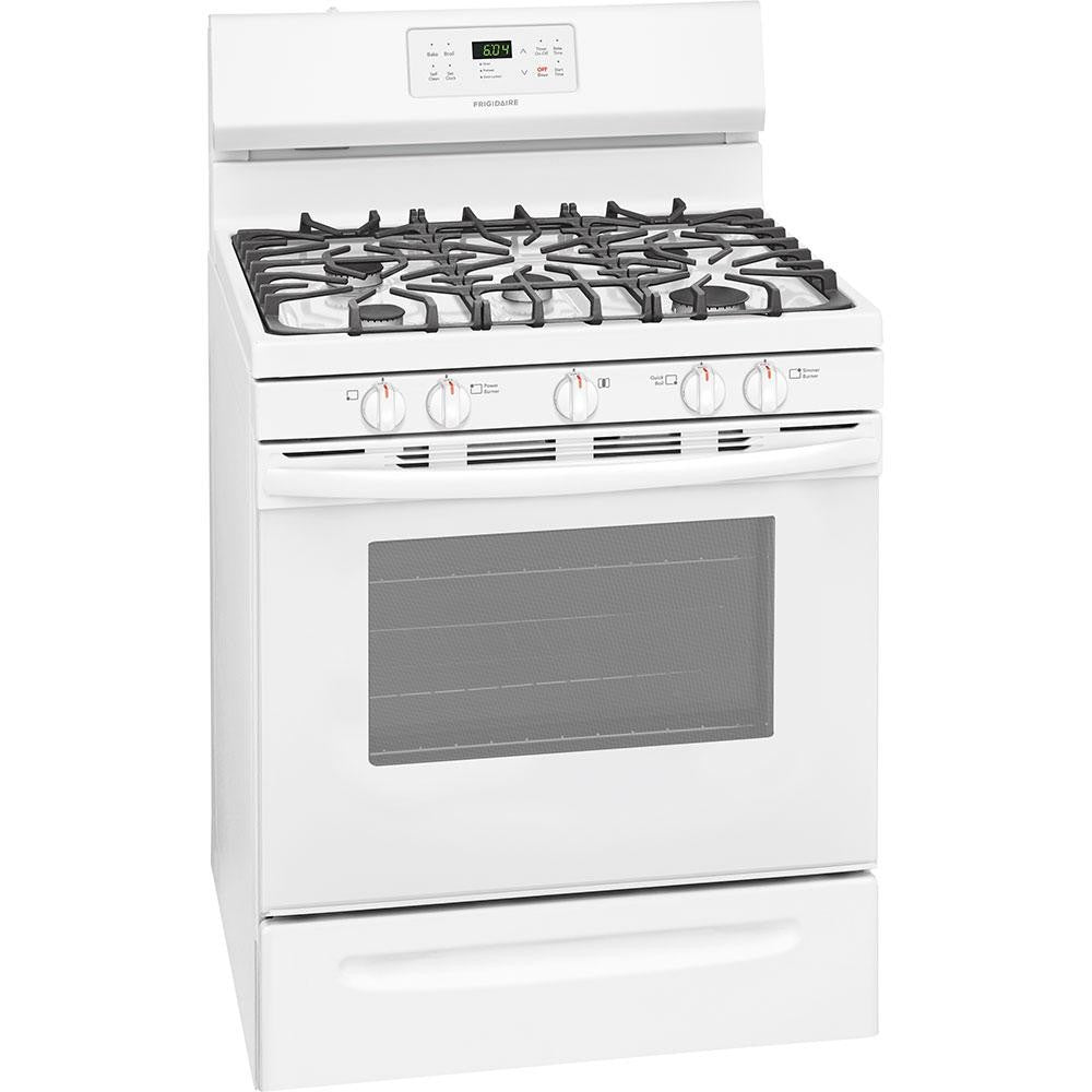 Frigidaire 5 Burner Gas Range White