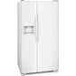 Frigidaire Side By Side Refrigerator in White